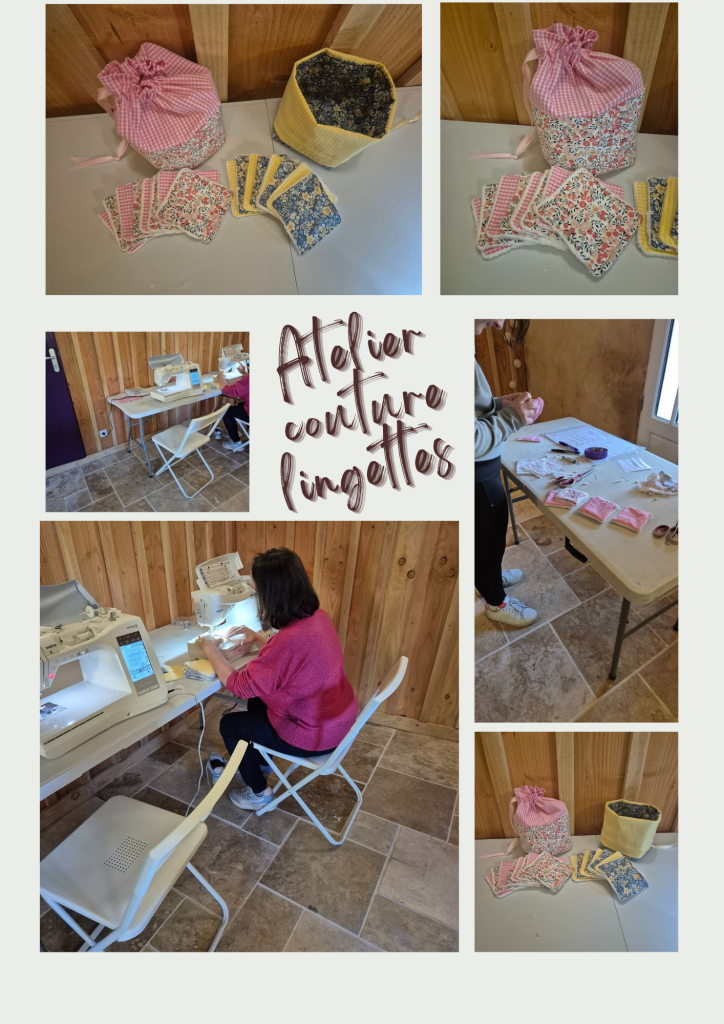 atelier lingettes démaquillantes