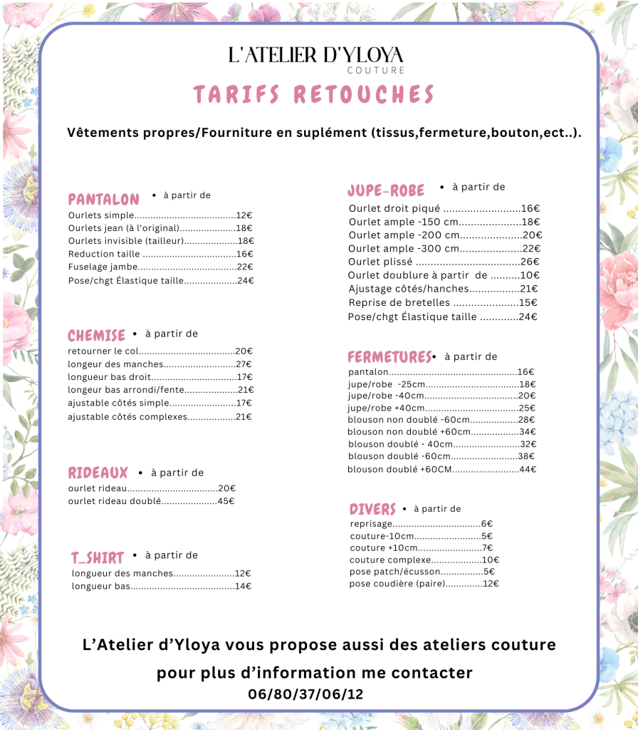 crèon, moulin d'eden, couture